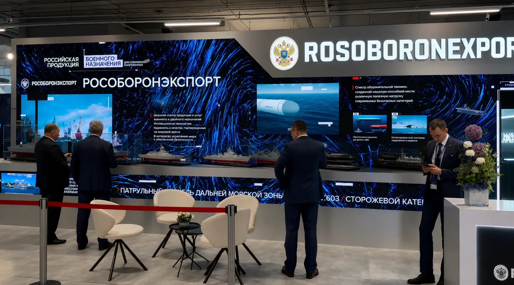 Rostec joint stand, FLOT — photo 4